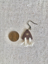 Load image into Gallery viewer, Third Eye Tassel Earrings