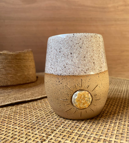 Seashell Sun Wine Cup