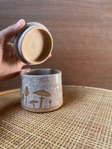 Mushroom Lidded Jar