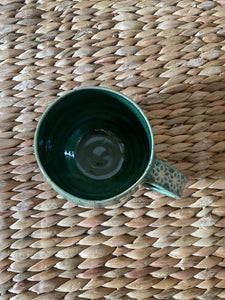 Daisy Green Matcha Mug