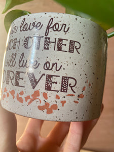 Small Love for Each Other Planter