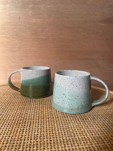 Short Tricolor mugs