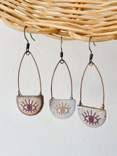 Load image into Gallery viewer, Third Eye Drop Earrings