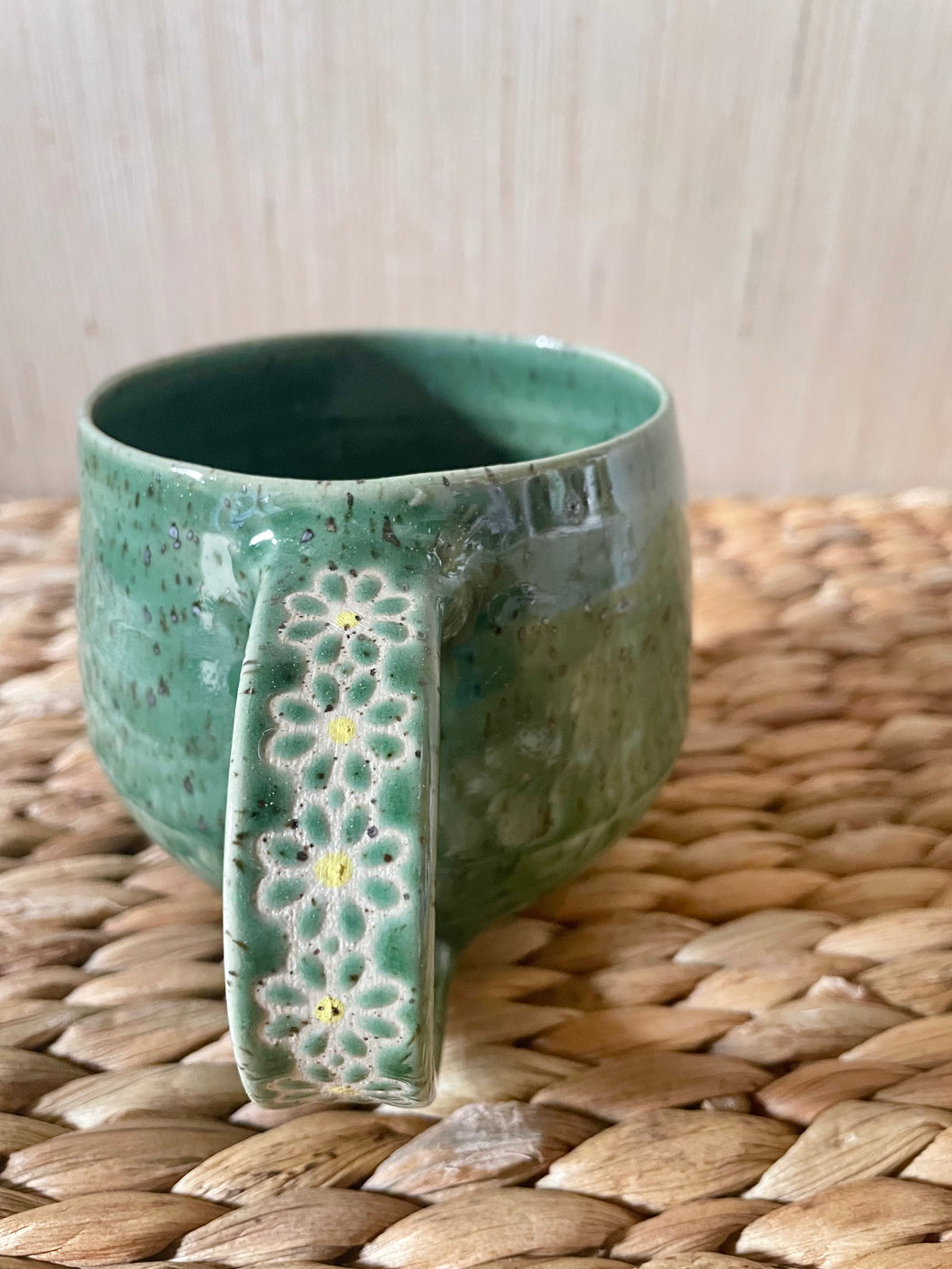 Daisy Green Matcha Mug