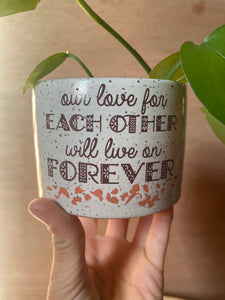 Small Love for Each Other Planter