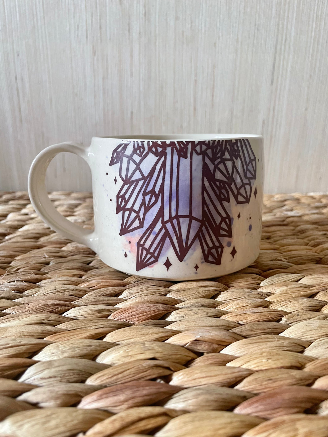 Watercolor Crystal Mug 2