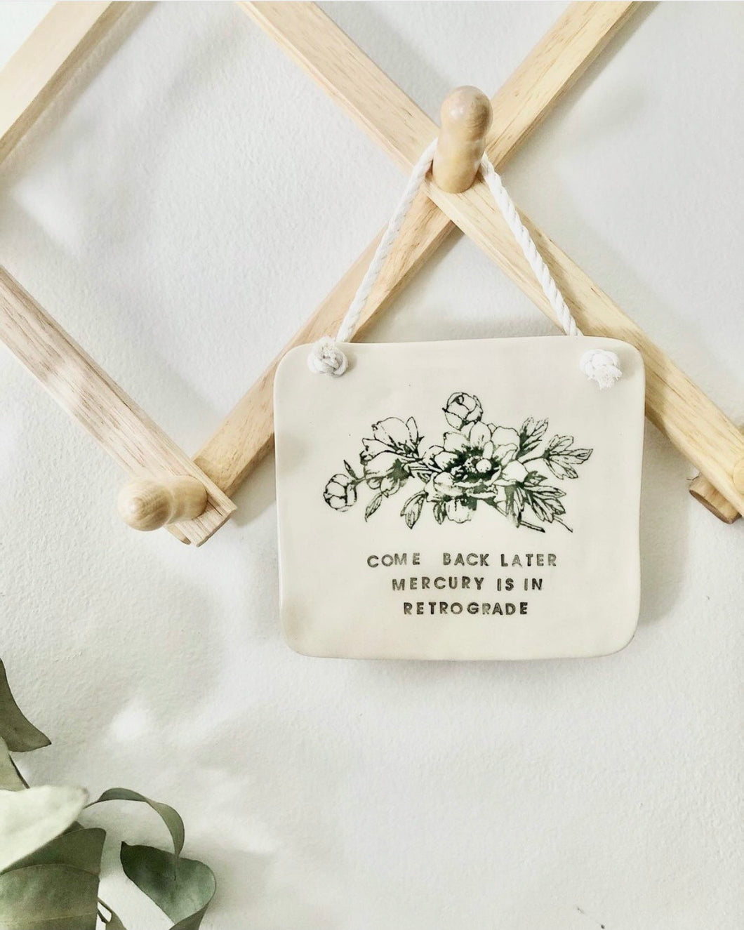 Mercury in Retrograde Wall Hanging