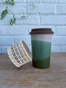 Travel Mug in Oatmeal