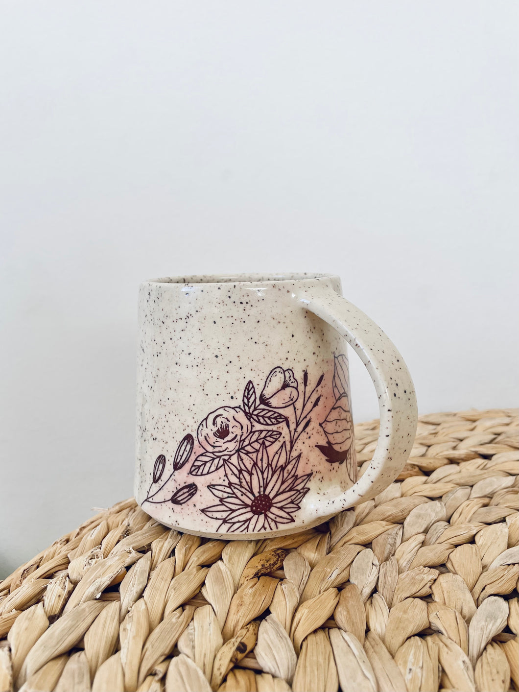 Floral Watercolor Mug