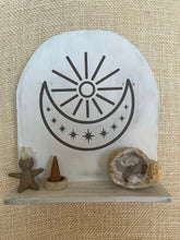 Load image into Gallery viewer, Sun Stars &amp; Moon Wall Shelf