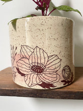 Load image into Gallery viewer, Floral Watercolor Planter