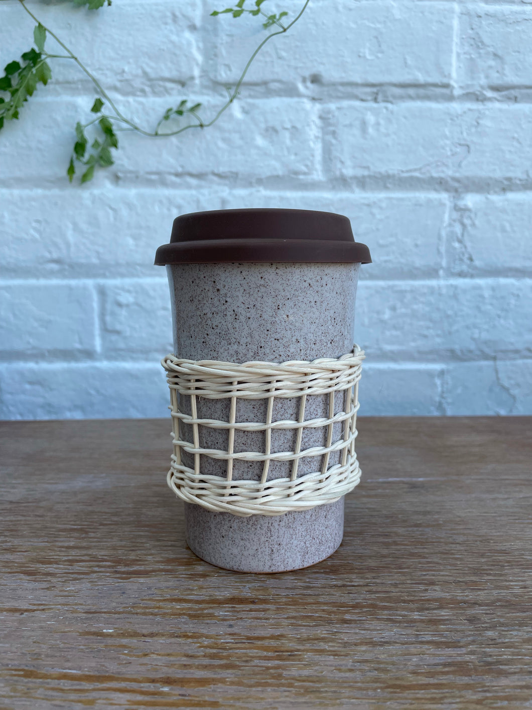 Travel Mug in Oatmeal
