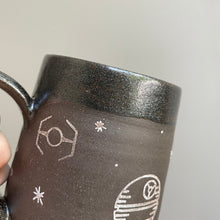 Load image into Gallery viewer, Galaxy Mug (Dark Sparkles)