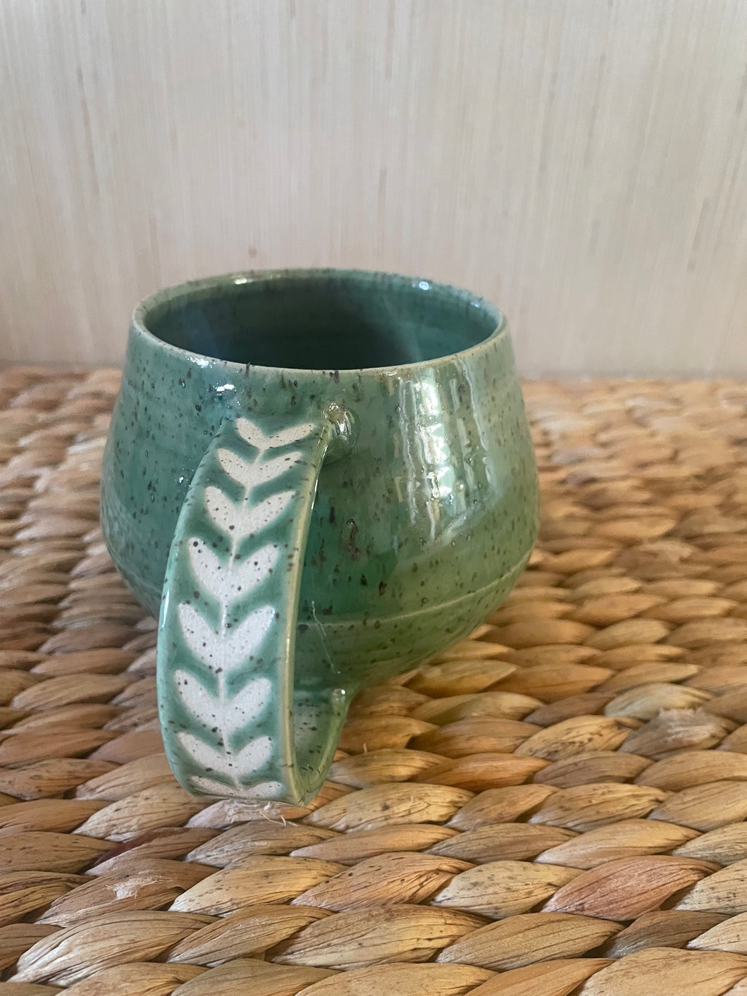 Laurel Green Matcha Mug