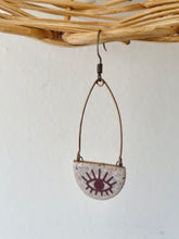 Load image into Gallery viewer, Third Eye Drop Earrings