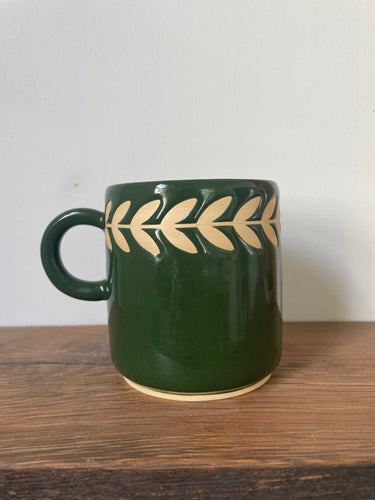 Green Laurel Mug