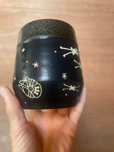 Load image into Gallery viewer, Black Sparkles Galaxy mug