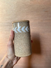 Load image into Gallery viewer, Bamboo Lidded Tumblers (Straw optional)