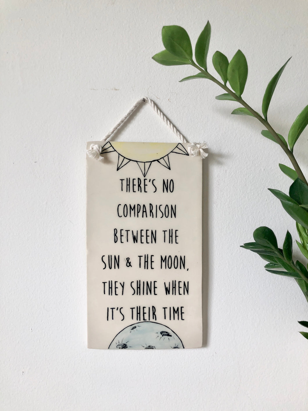 Sun & Moon Wall Hanging